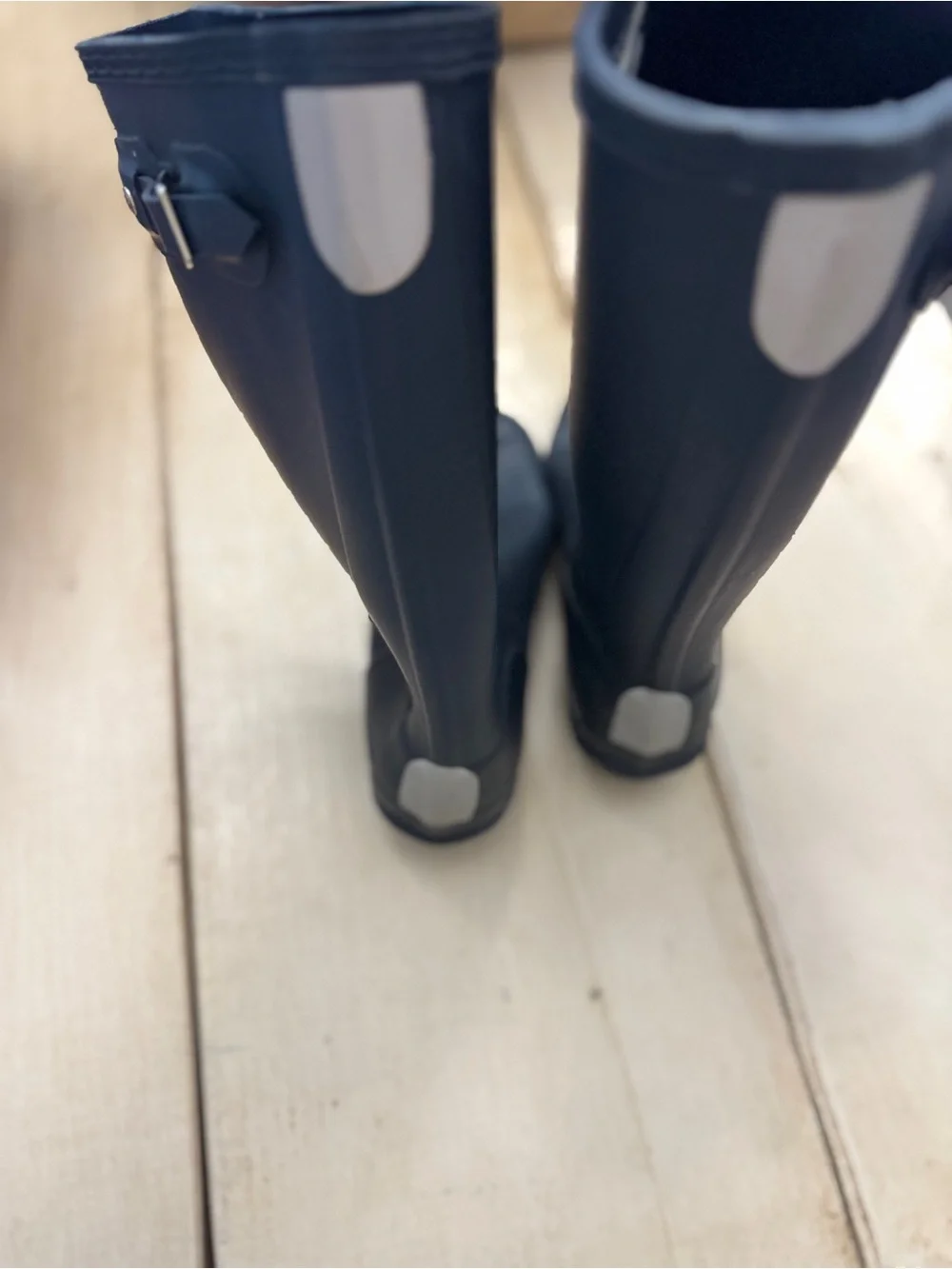 Hunter Tall Rain Boots - Navy- Youth 2